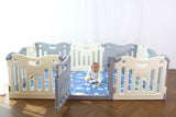 Baby Care FunZone Playpen - Melange Grey kids playpen
