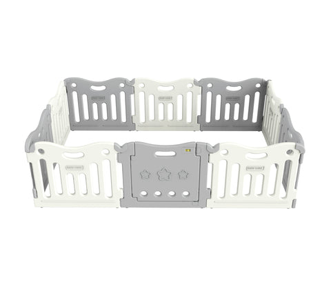 Baby Care FunZone Playpen - Melange Grey