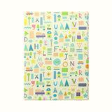 Baby Care Playmat with Aplhabet - Sea Petals Grey - Small