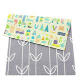 Soft Baby Care Playmat - Sea Petals Grey