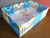 Baby Care FunZone Playpen - Sky Blue kids play room