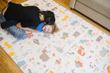 Reversible Baby Care Playmat - Zig Zag Black baby mat