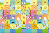 Reversible Baby Care Playmat - Birds in the Trees - Large