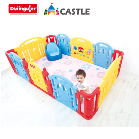 Dwinguler Playpen Dwinguler Castle Pink Dwinguler Castle Playpen