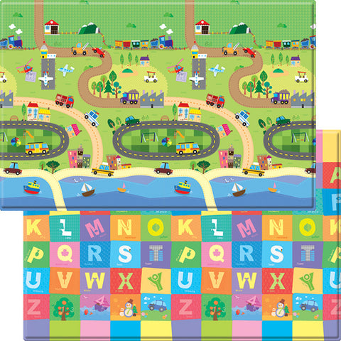 Baby Care Playmat - Happy Village - Large