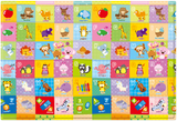 Baby Care Playmat with alphabet - Pingko & Friends