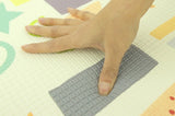 Reversible Soft Baby Care Playmat - Sea Petals Grey - Medium